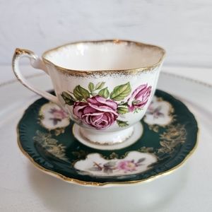 VTG Orleans Rose Royal Standard Fine Bone China Tea Cup cottagecore
